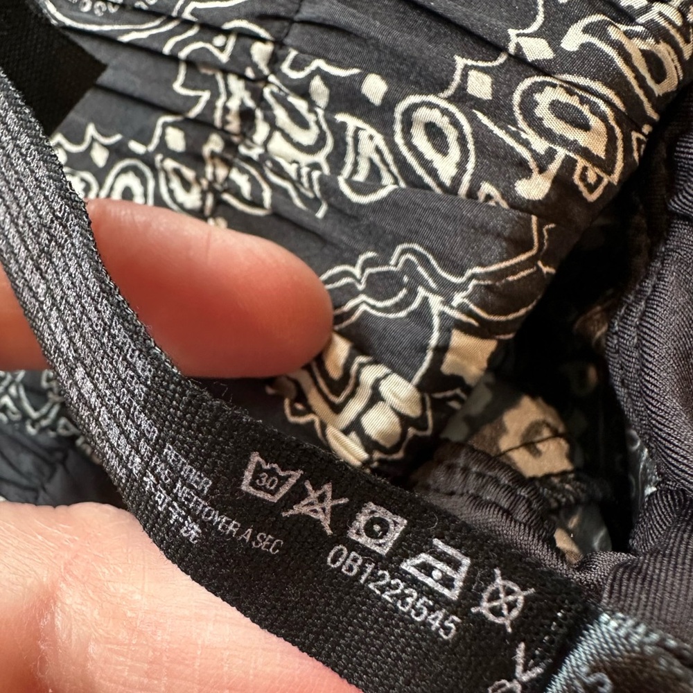 FP Movement Way Home Short in Bandana Black - Picture 6 of 7